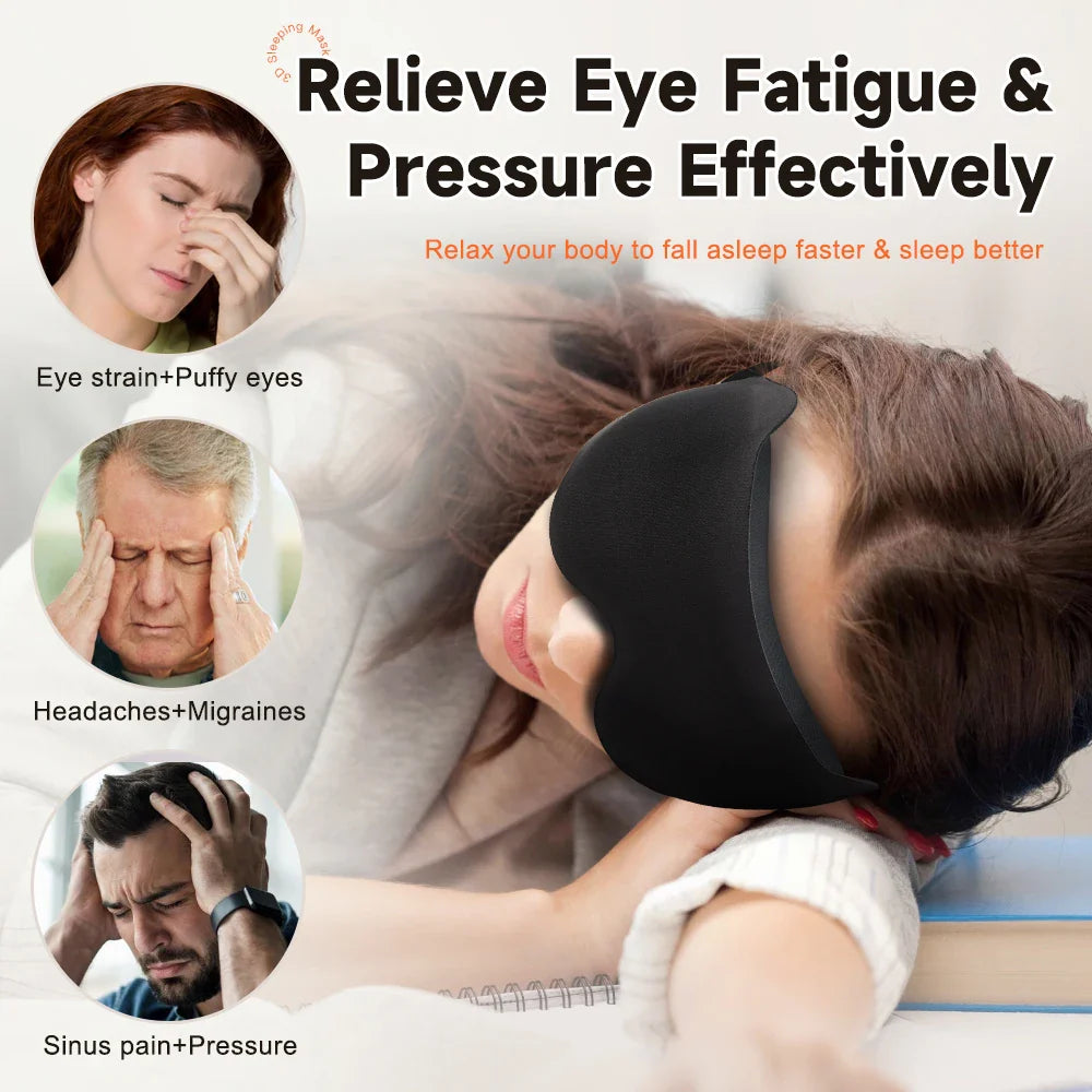 Dreamy Eyelash-Friendly Sleep Mask