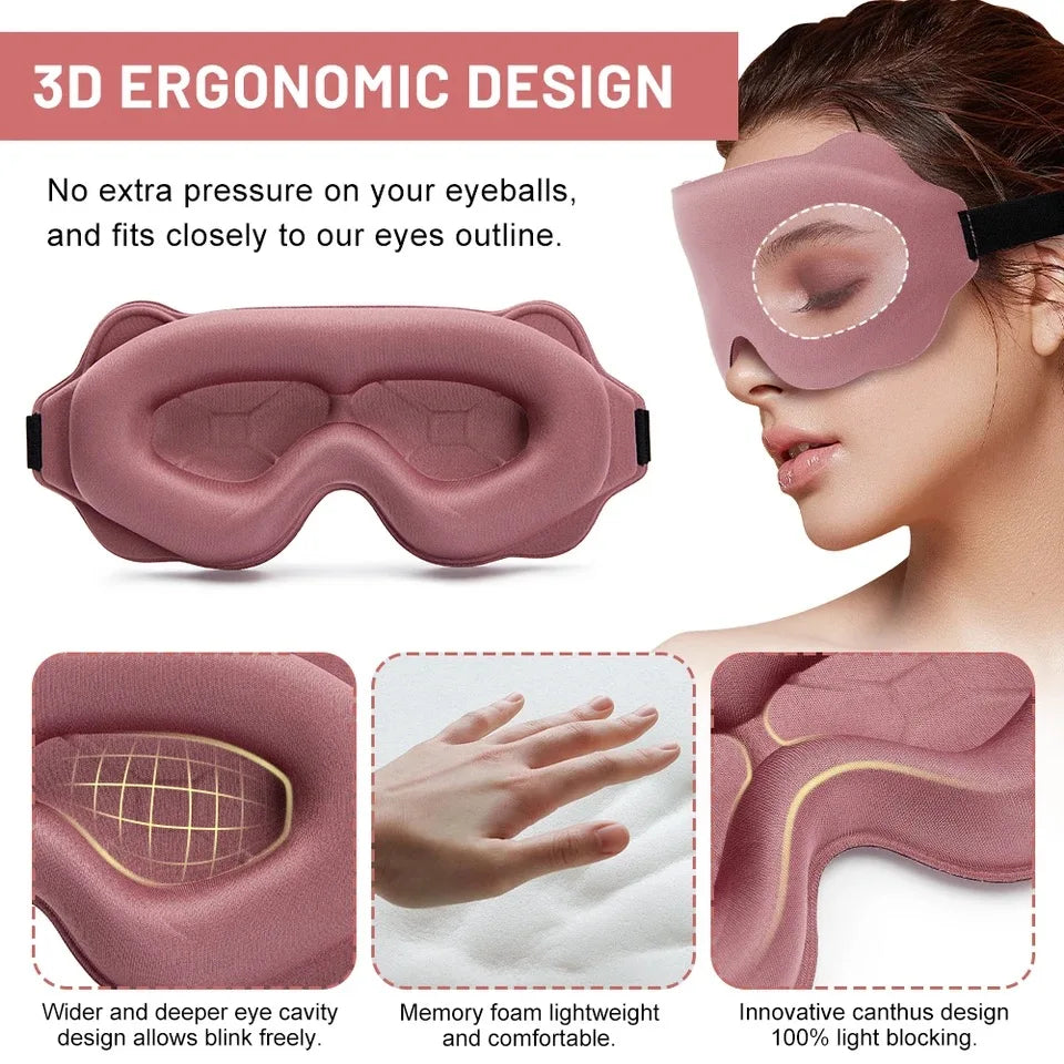 Dreamy Eyelash-Friendly Sleep Mask