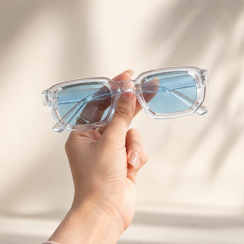 6-Pack Vintage Rectangle Sunglasses for Men & Women – Retro UV400 Fashion Sunglasses, Luxury Designer-Inspired Eyewear Set