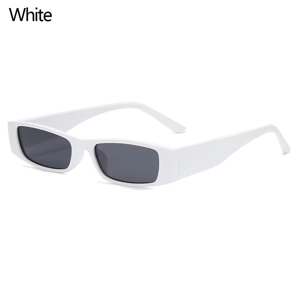Vintage Small Rectangle Sunglasses – UV Protection