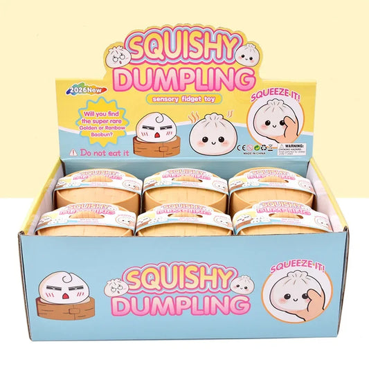 Glitter Dumpling Stress Squeeze Buddy